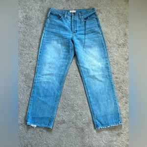Madewell “dad jean” size 29 EUC